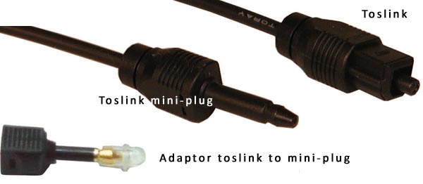 Toslink mini-plug